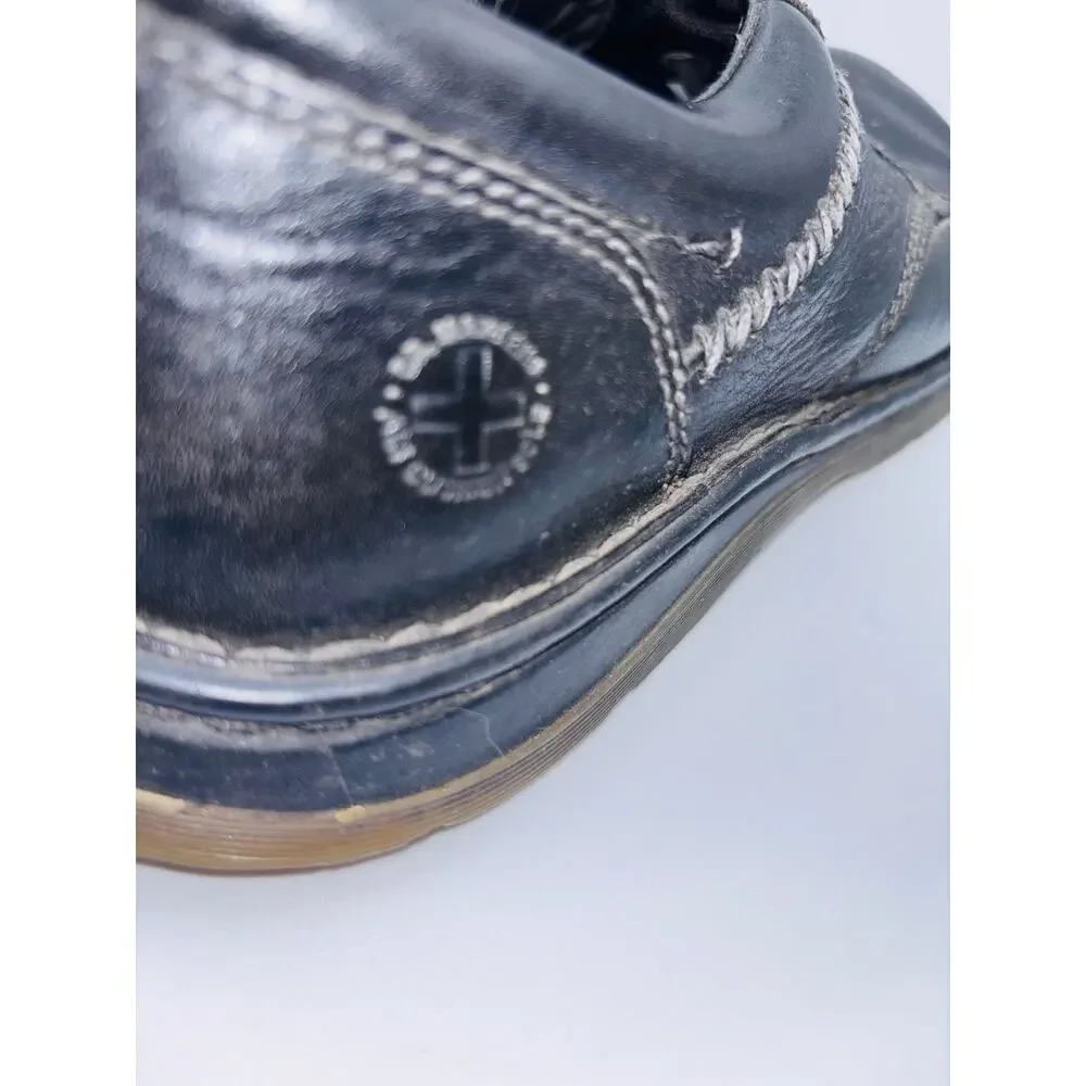 Dr. Martens Oxford Shoes Men's Black US 12 Leather AirWair Leather